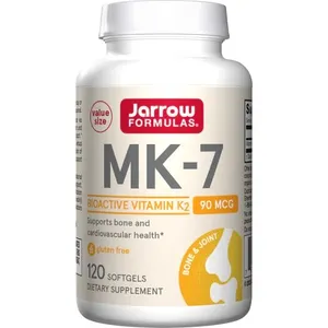 Jarrow Formulas - Witamina K2 MK-7, 90 mcg, 120 kapsułek miękkich