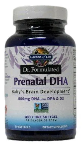 Garden of Life - Dr. Formulated Prenatal DHA, 30 żelek