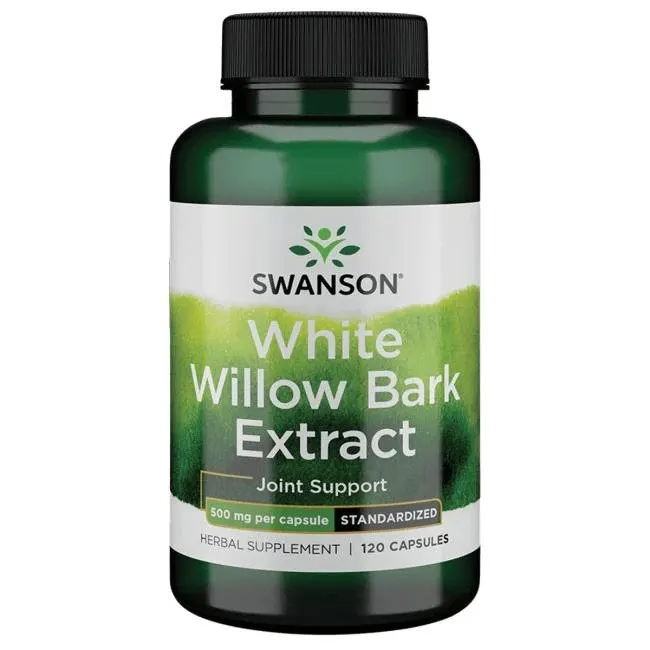 Swanson - White Willow Bark Extract, 500mg, 120 kapsułek