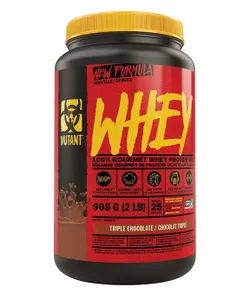 Mutant - Whey, Odżywka Białkowa, Triple Chocolate, Proszek, 908g
