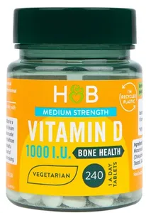 Holland & Barrett - Witamina D, 25mcg, 240 tabletek
