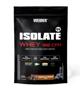 Weider - Odżywka Białkowa, Izolat 100 CFM, Chocolate Fondant, Proszek, 420g