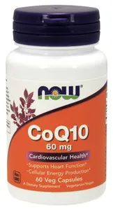 NOW Foods - Koenzym Q10, 60mg, 60 vkaps
