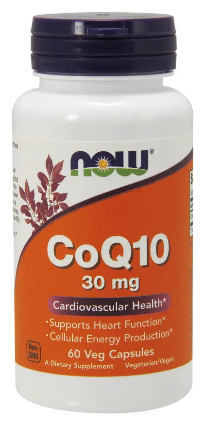 NOW Foods - Koenzym Q10, 30mg, 60 vkaps