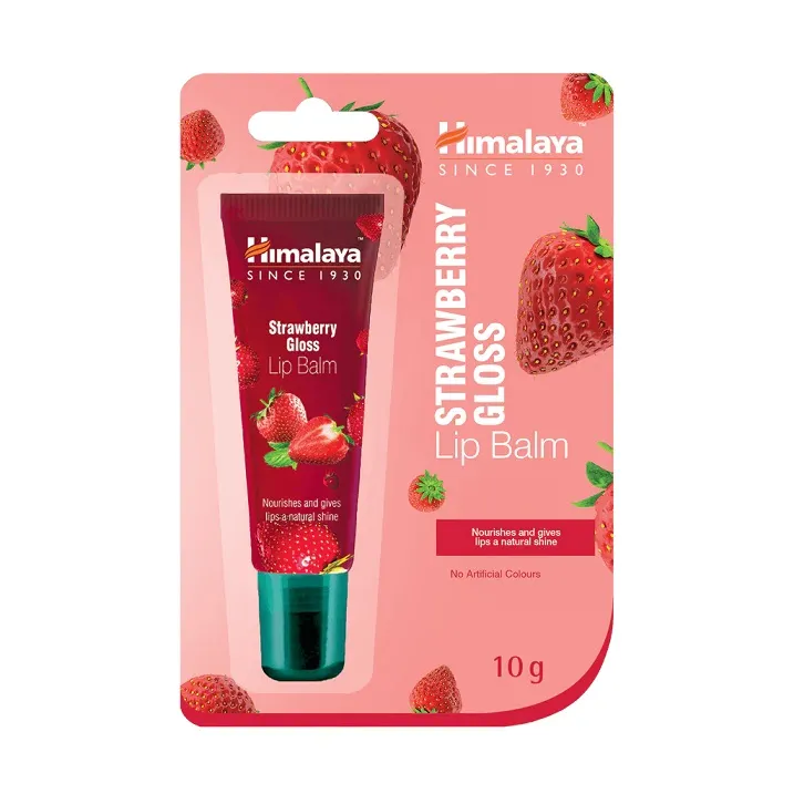Himalaya - Błyszczący Balsam Do Usta, Truskawka,  10g
