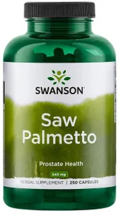 Swanson - Saw Palmetto (Palma Sabałowa), 540mg, 250 kapsułek