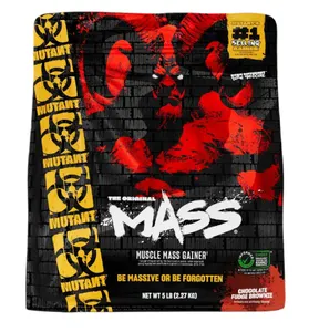 Mutant - Mass, Gainer, Chocolate Fudge Brownie, Proszek, 2270g