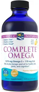 Nordic Naturals - Complete Omega, 1270mg, Smak Cytrynowy, 237 ml