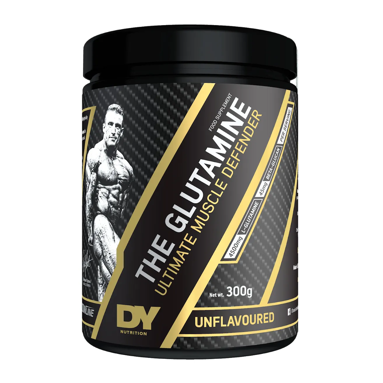 Dorian Yates - The Glutamine, Unflavoured, Proszek, 300g