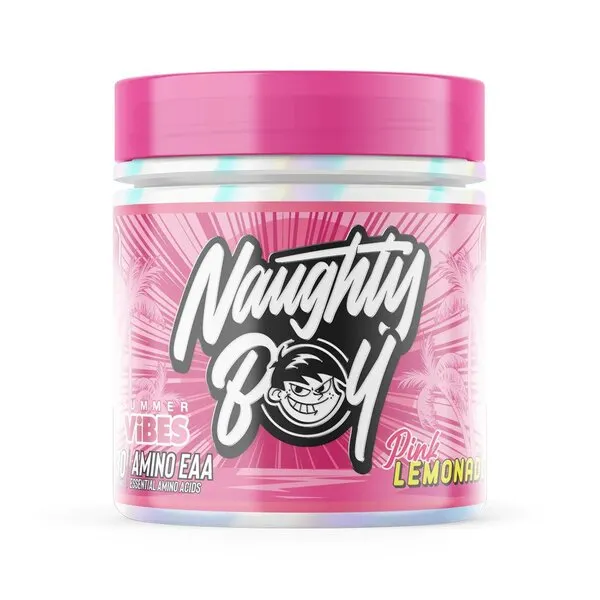 Naughty Boy - Summer Vibes, Amino EAA, Pink Lemonade, Proszek 345g