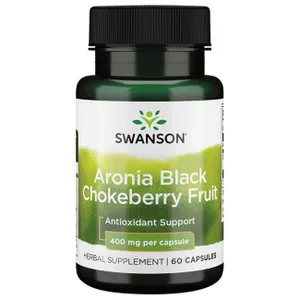 Swanson - Aronia (Chokeberry), 400mg, 60 kapsułek