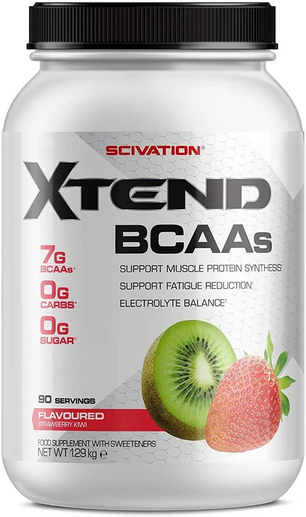 Xtend - Aminokwasy, BCAA, Strawberry Kiwi, Proszek 1296g