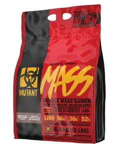 Mutant - Mass, Gainer, Chocolate Fudge Brownie, Proszek, 6800g