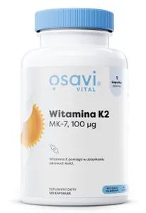 Osavi - Witamina K2 MK-7, 100 µg, 120 kapsułek miękkich