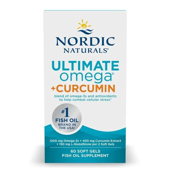 Nordic Naturals - Omega Curcumin, 1000mg, 60 kapsułek miękkich