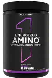 Rule One - Aminokwasy, Energized Amino, Winogrono, Proszek 270g