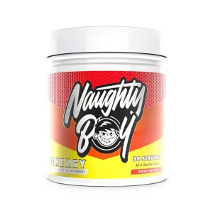 Naughty Boy - Przedtreningówka, Energy, Rocket Ice Lolly, Proszek 390g