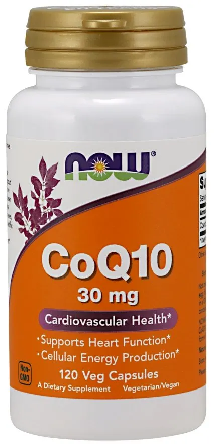 NOW Foods - Koenzym Q10, 30mg, 120 vkaps