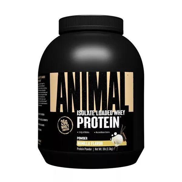 Universal Nutrition - Animal Whey, Wanilia, Proszek, 2300g