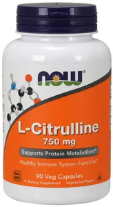 NOW Foods - Cytrulina, L-Cytrulina, 750mg, 90 vkaps