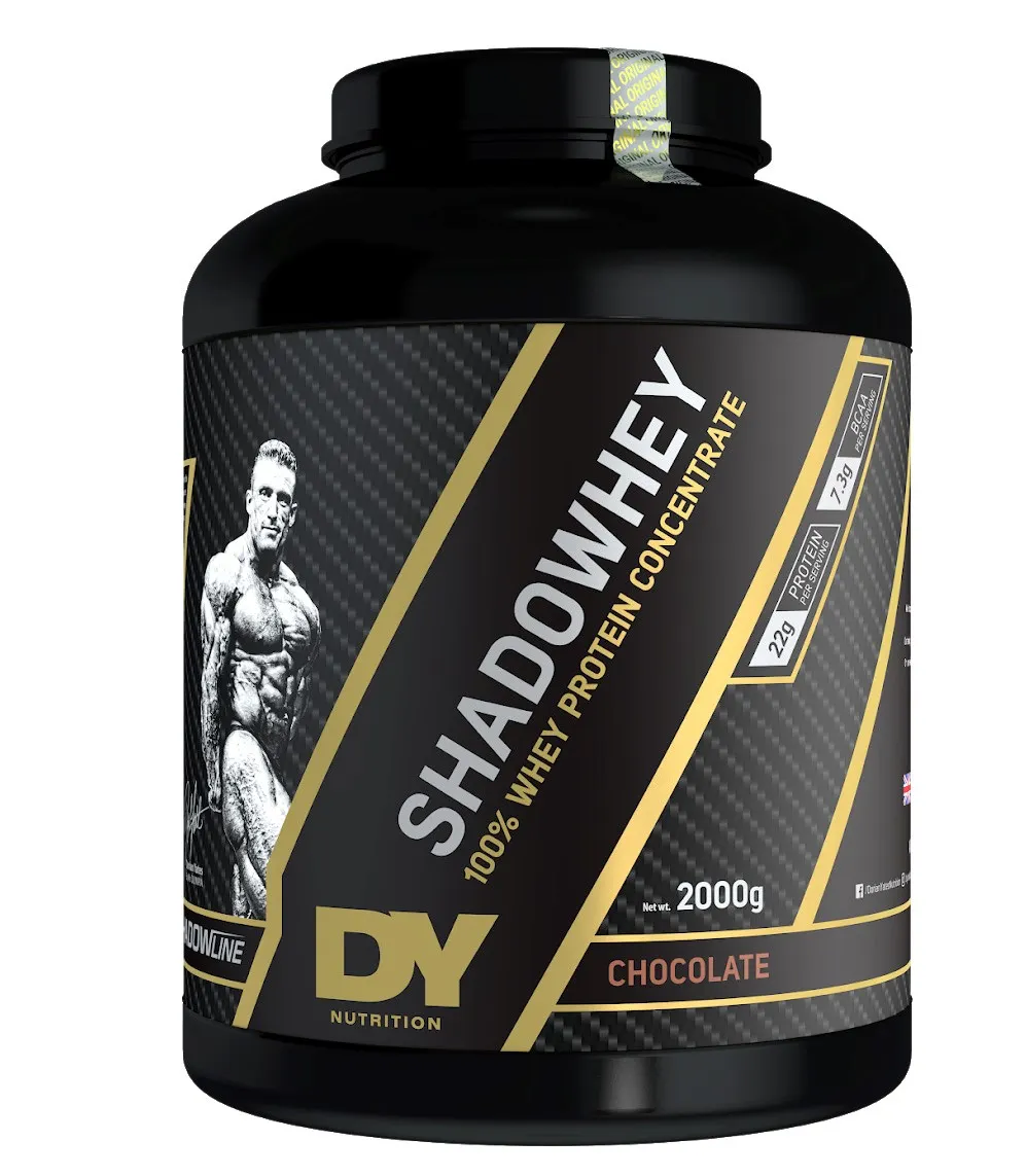 Dorian Yates - ShadoWhey Concentrate, Odżywka Białkowa, Chocolate, Proszek, 2000g