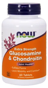 NOW Foods - Glukozamina Chondroityna, Na Stawy, 60 tabletek