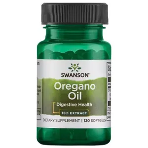 Swanson - Olej z Oregano 10:1, Ekstrakt, 150mg, 120 kapsułek miękkich