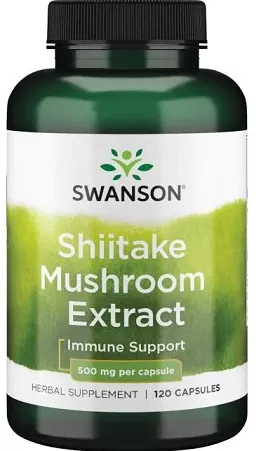 Shiitake Mushroom Extract, 500mg - 120 caps
