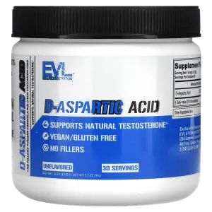 EVLution Nutrition - D-Aspartic Acid, Proszek 94g