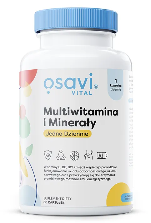 Osavi - Multiwitamina i Minerały Jedna Dziennie, 60 kapsułek