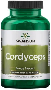 Swanson - Kordyceps, 600mg, 120 kapsułek