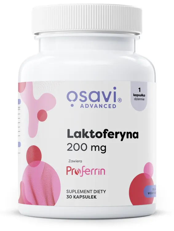 Osavi - Laktoferyna, 200mg, 30 kapsułek