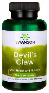 Swanson - Devil's Claw (Czarci Pazur), 500 mg, 100 kapsułek