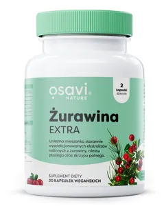 Osavi - Żurawina EXTRA, 30 vkaps