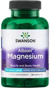 Swanson - Albion Chelat Magnezu, 133mg, 90 kapsułek