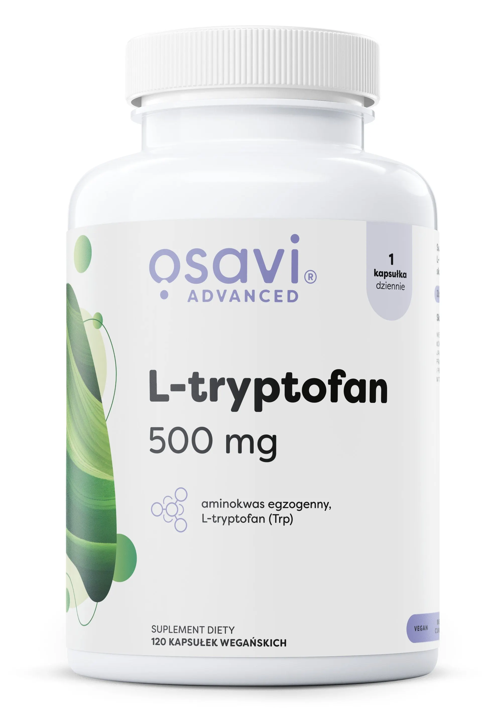 Osavi - L-tryptofan, 500mg, 120 vkaps