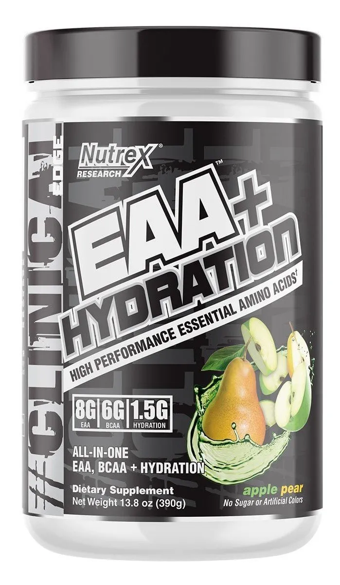 Nutrex - EAA + Hydration, Jabłko Gruszka, Proszek, 390g