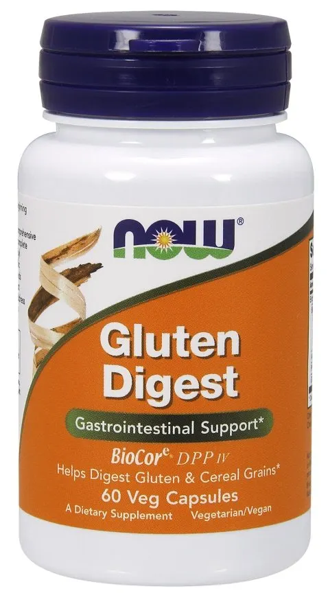 NOW Foods - Gluten Digest, 60 vkaps