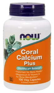 NOW Foods - Coral Calcium Plus, 100 vkaps
