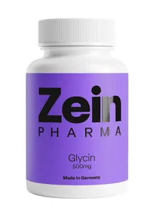 Zein Pharma - L-Glicyna, 500mg, 120 kapsułek
