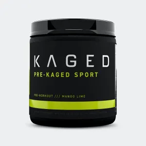 Kaged Muscle - Pre-Kaged Sport, Fruit Punch, Proszek, 272g