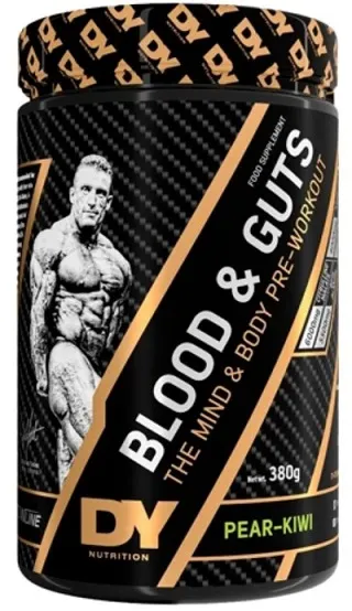 Dorian Yates - Blood and Guts, Pear-Kiwi, Proszek, 380g