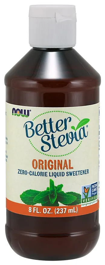 NOW Foods - Better Stevia, Stewia w Płynie, Original, 237 ml