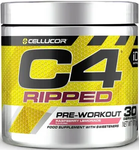Cellucor - Przedtreningówka, C4 Ripped, Raspberry Lemonade, Proszek 192g