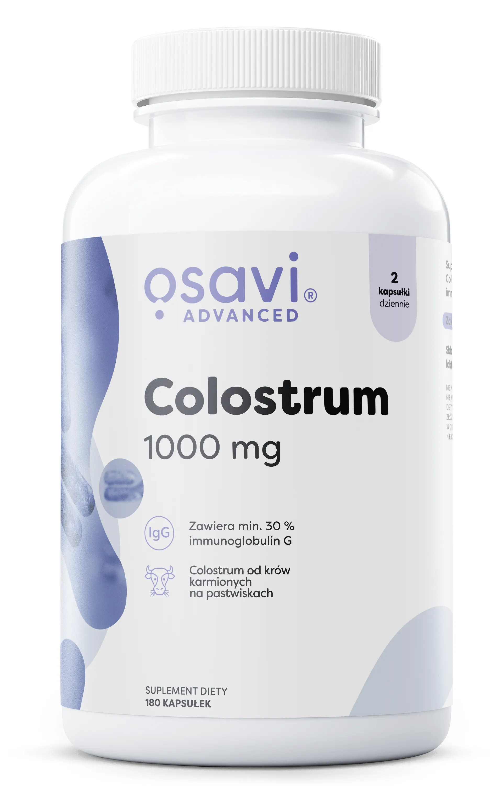 Osavi - Colostrum, 1000mg, 180 kapsułek