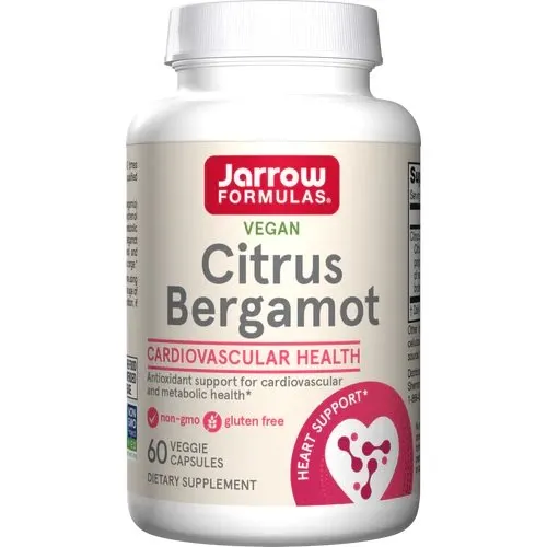 Jarrow Formulas - Ekstrakt z Pomarańczy Bergamotki, 500mg, 60 vkaps