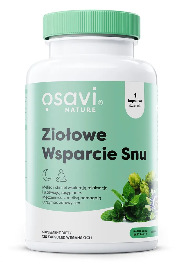 Osavi - Ziołowe Wsparcie Snu, 120 vkaps