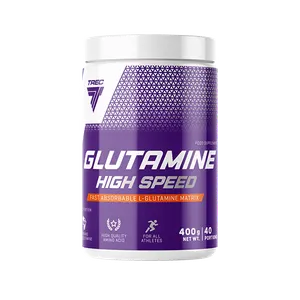 Trec - Glutamine High Speed, Orange-Grapefruit, Proszek, 400g