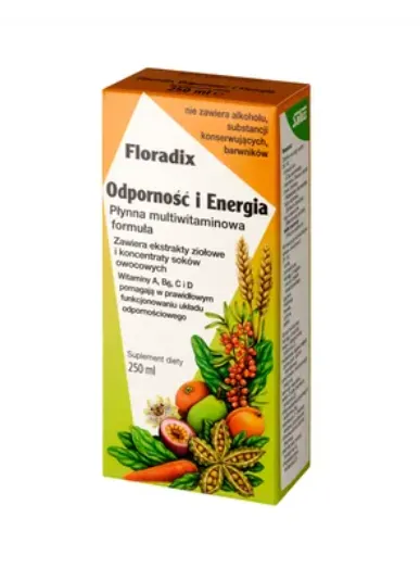 Floradix - Odporność i Energia, Płyn, 250 ml