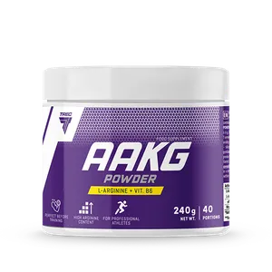 Trec - AAKG Power z witaminą B6, Lemon, Proszek 240g